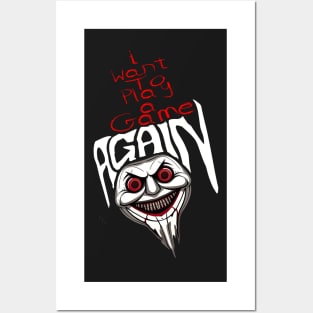 SAW X ( saw 10 ) I Want To Play A Game movie billy puppet Posters and Art